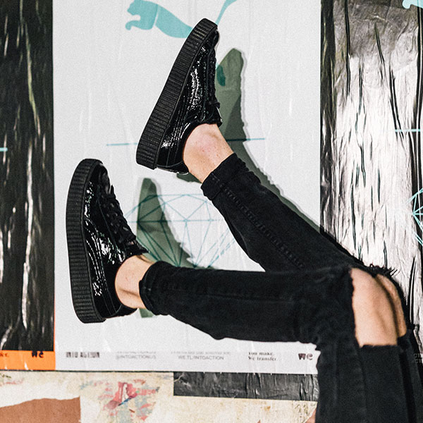 Black shoes