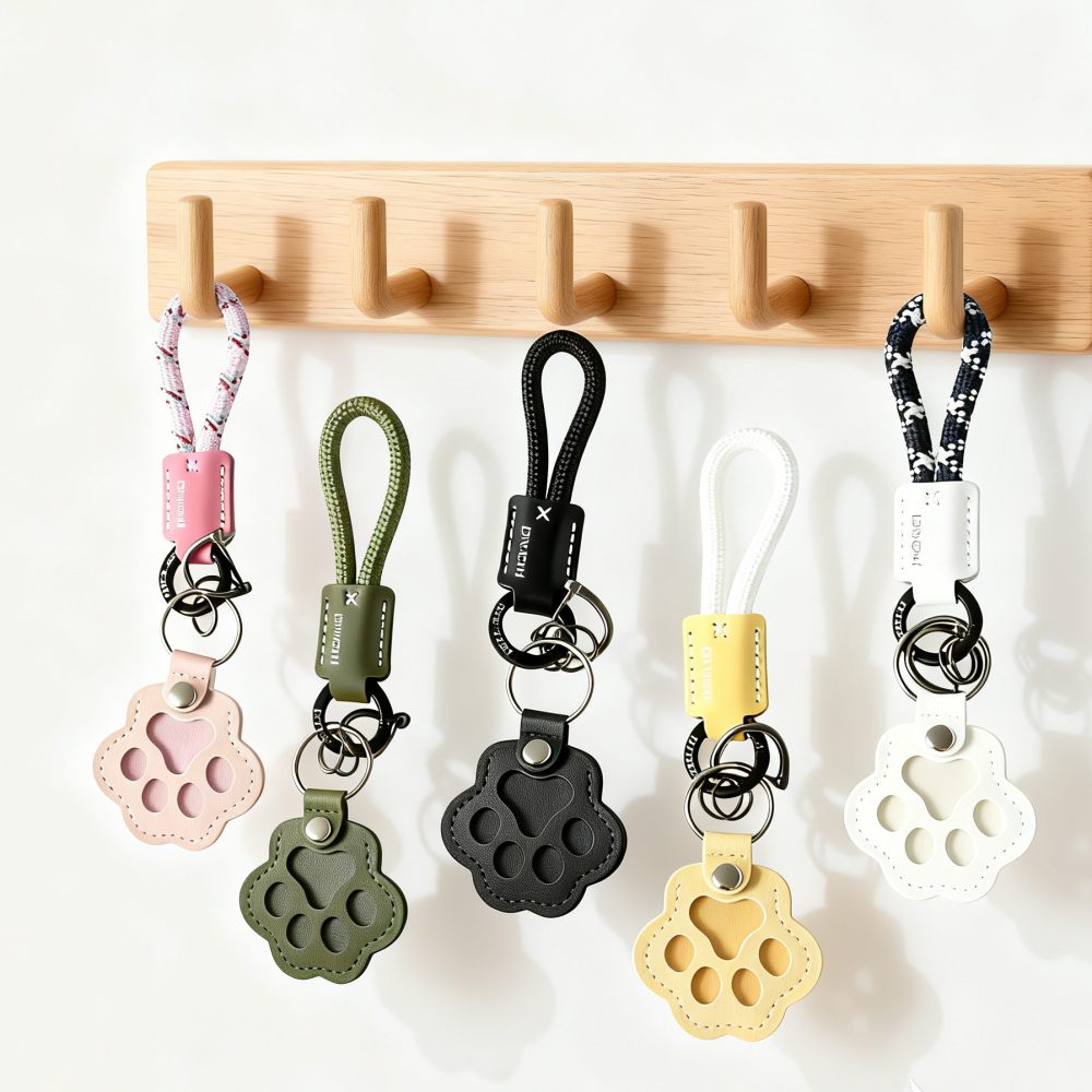 dog cat fur memorial keychains